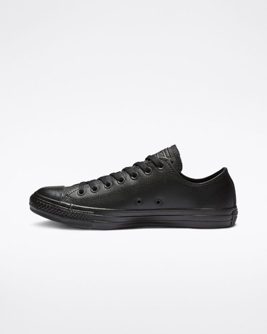 Tenisky Nizke Converse Chuck Taylor All Star Kozene Damske Čierne | SK DPLWE9